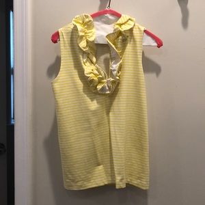 Sailor Sailor striped ruffle tank size medium